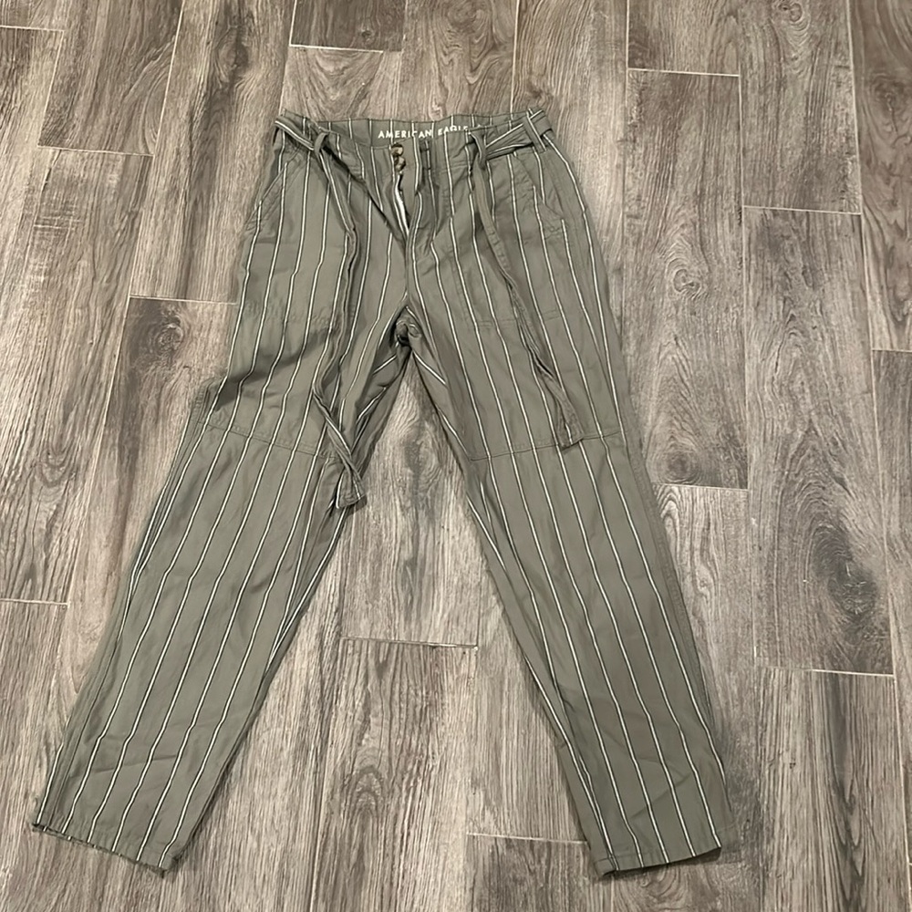 American Eagle stripped pants